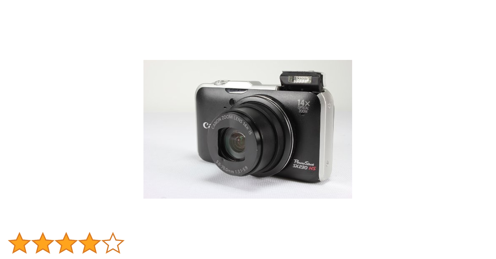Canon PowerShot SX230 HS MP CMOS Digital Camera with 14x